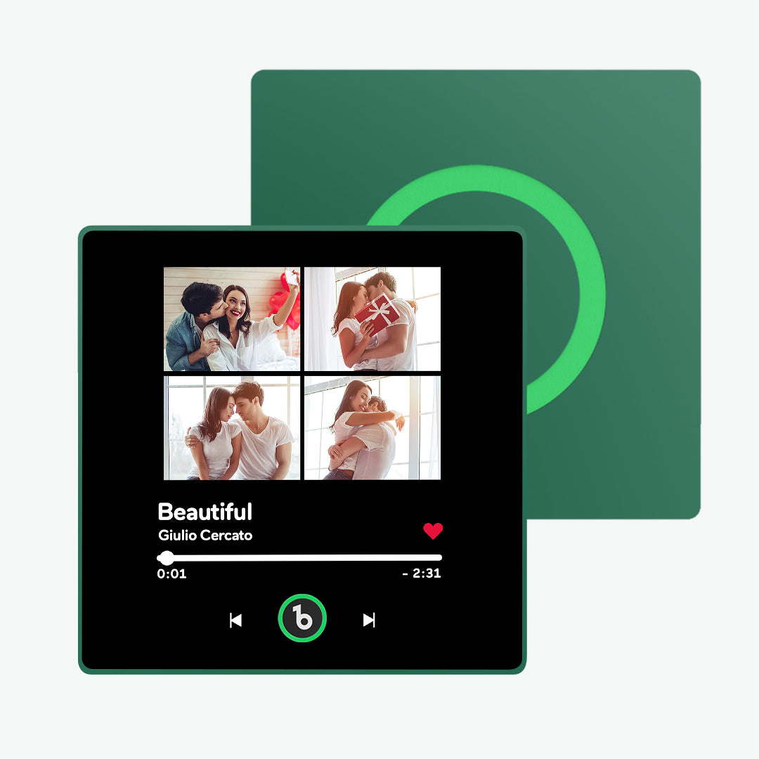 Personalised Framed Music Fridge Magnet - Plays Custom Songs Without Phone | Unique Gift