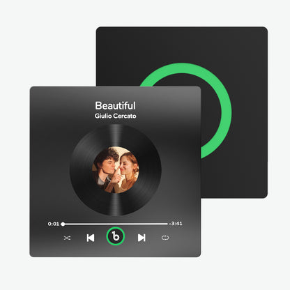 Customisable Frameless Music Fridge Magnet - Personalised Audio Album Gift 4.0 Upgrade