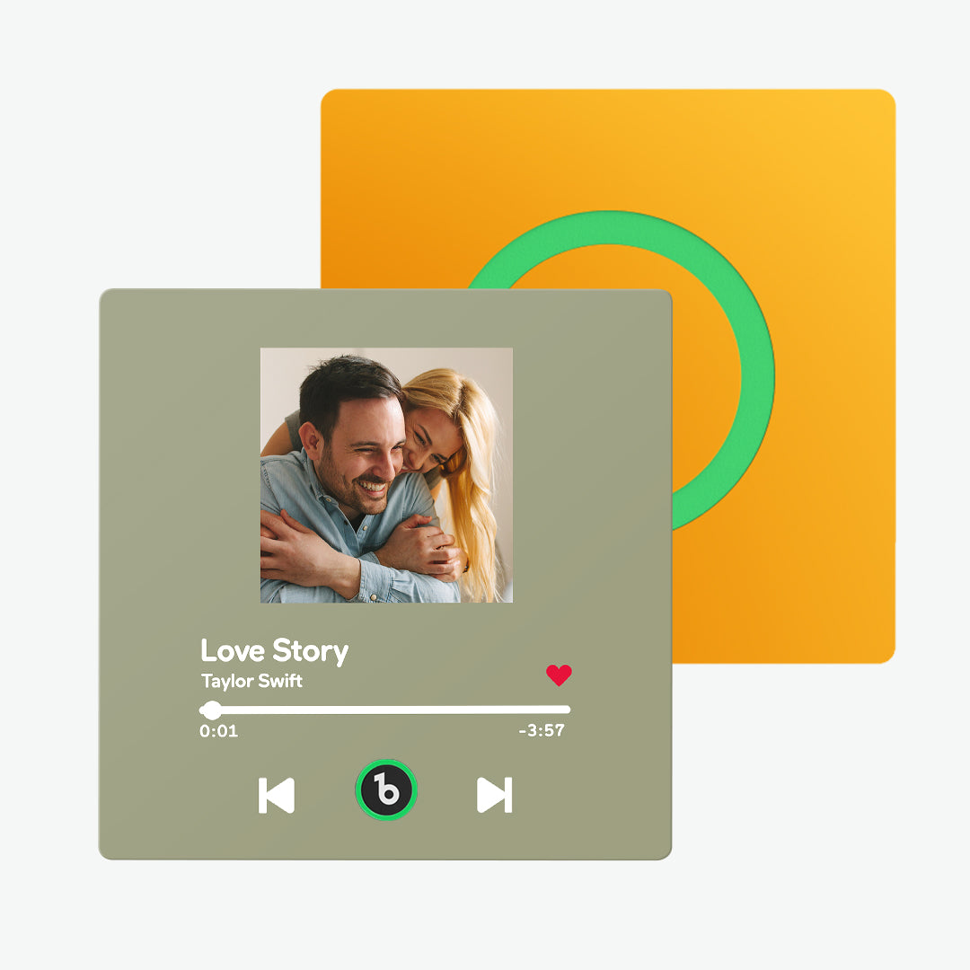 FridgeBeats Frameless Custom Music Fridge Magnet 4.0 | Personalised Sound Gift