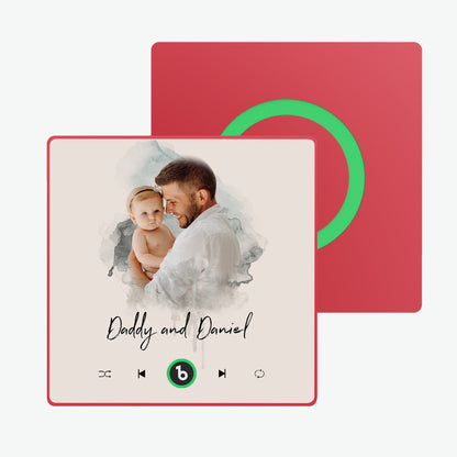 Personalised Framed Music Fridge Magnet - Plays Custom Songs Without Phone | Unique Gift