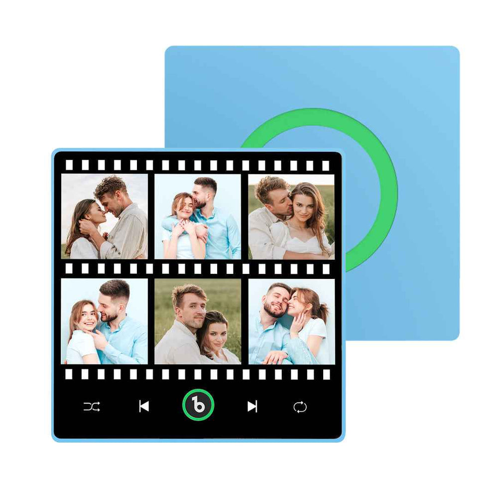 FridgeBeats Framed New 4.0 Upgrade Custom Music Fridge Magnet Film Style Fridge Magnet Gift for Lover