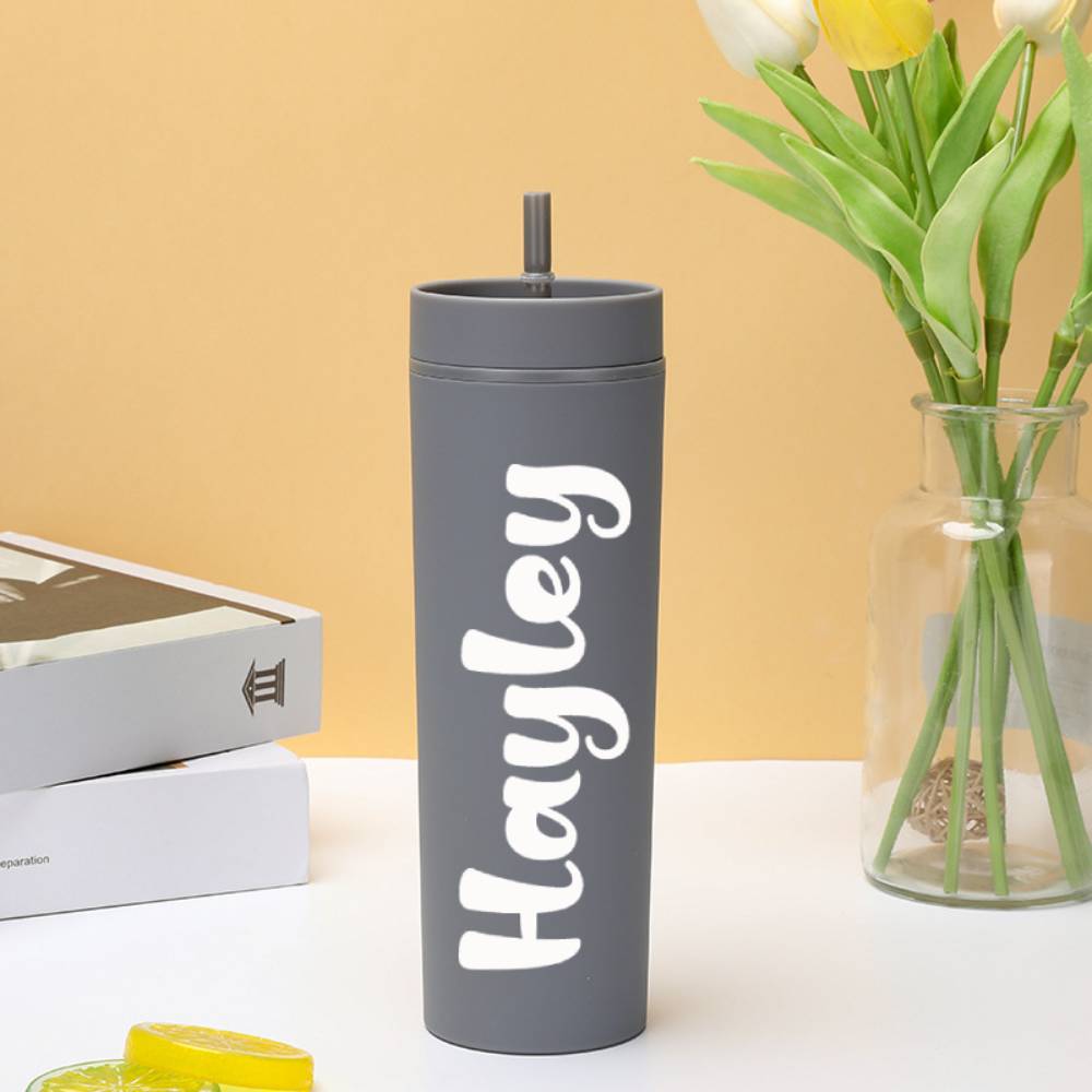 Personalised Engraved Plastic Sippy Cup - Wedding Gift & Bridesmaid Present