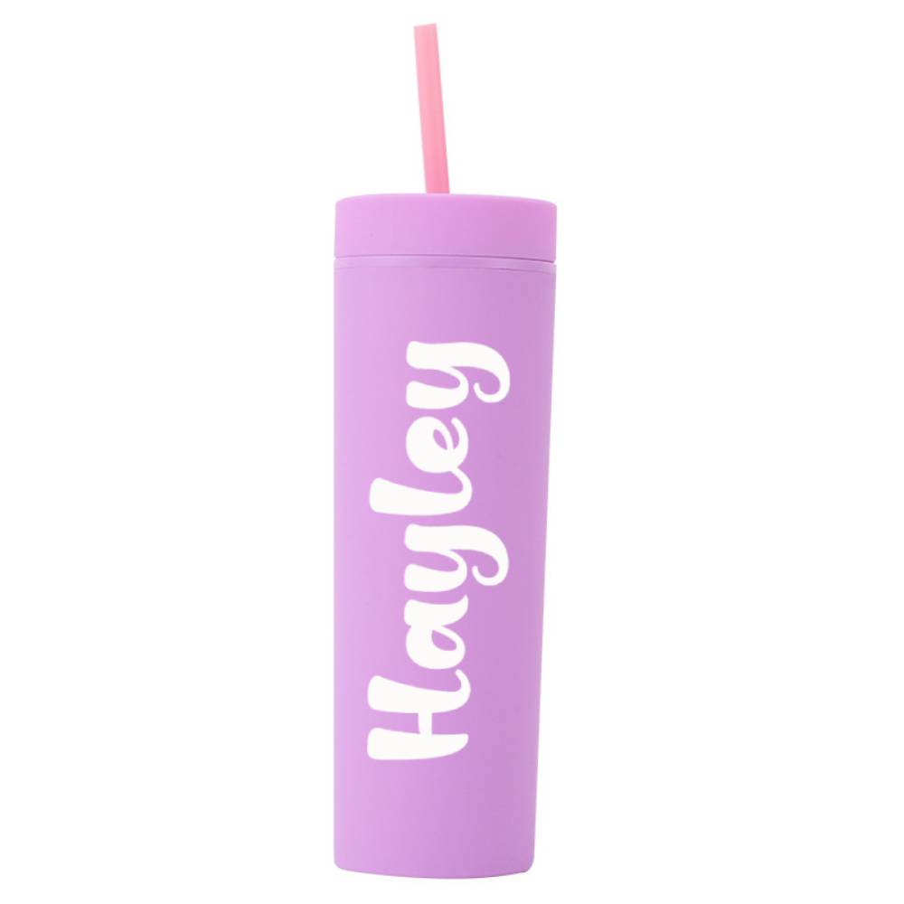 Personalised Engraved Plastic Sippy Cup - Wedding Gift & Bridesmaid Present