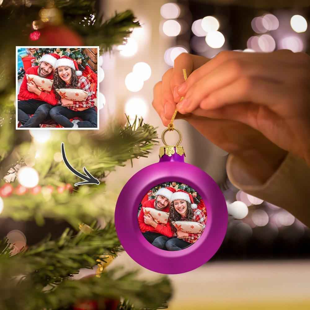 Custom Christmas Balls Hanging Ornaments