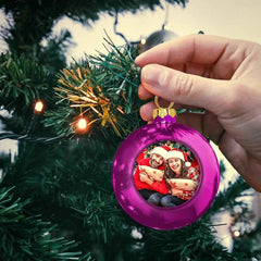 Custom Christmas Balls Hanging Ornaments