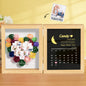 Personalised shadow box gift on bedside table beside a photo frame – thoughtful Mother's Day or birthday gift for Mum