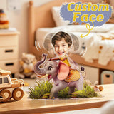 Personalized Face Kids and Animal Shaking Head Standee Gift for Kids