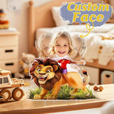 Personalized Face Kids and Animal Shaking Head Standee Gift for Kids