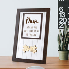 Personalised Mother's Day Custom Name Wooden Photo Puzzle Frame | Unique Keepsake Gift