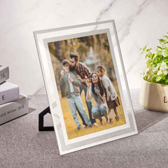 Custom Crystal Photo Frame Photo Holder Decorative Plaque Creative Gift