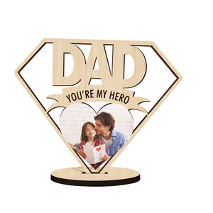 Personalized Father's Day Wooden Sign Dad Wooden Plaque Gift for Dad