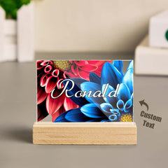 Custom Engraved Desk Name Plate | Personalised Office Nameplate for Boss