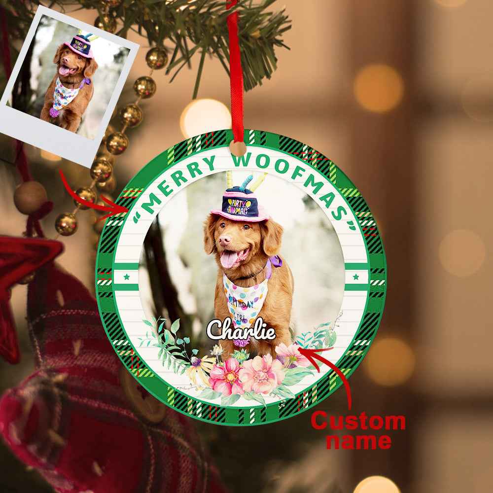 Personalized Christmas Wooden Ornament Wooden Plaque Christmas Gifts