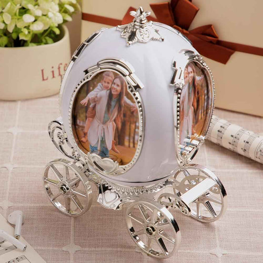 Custom Photo Frame Carriage Music Box