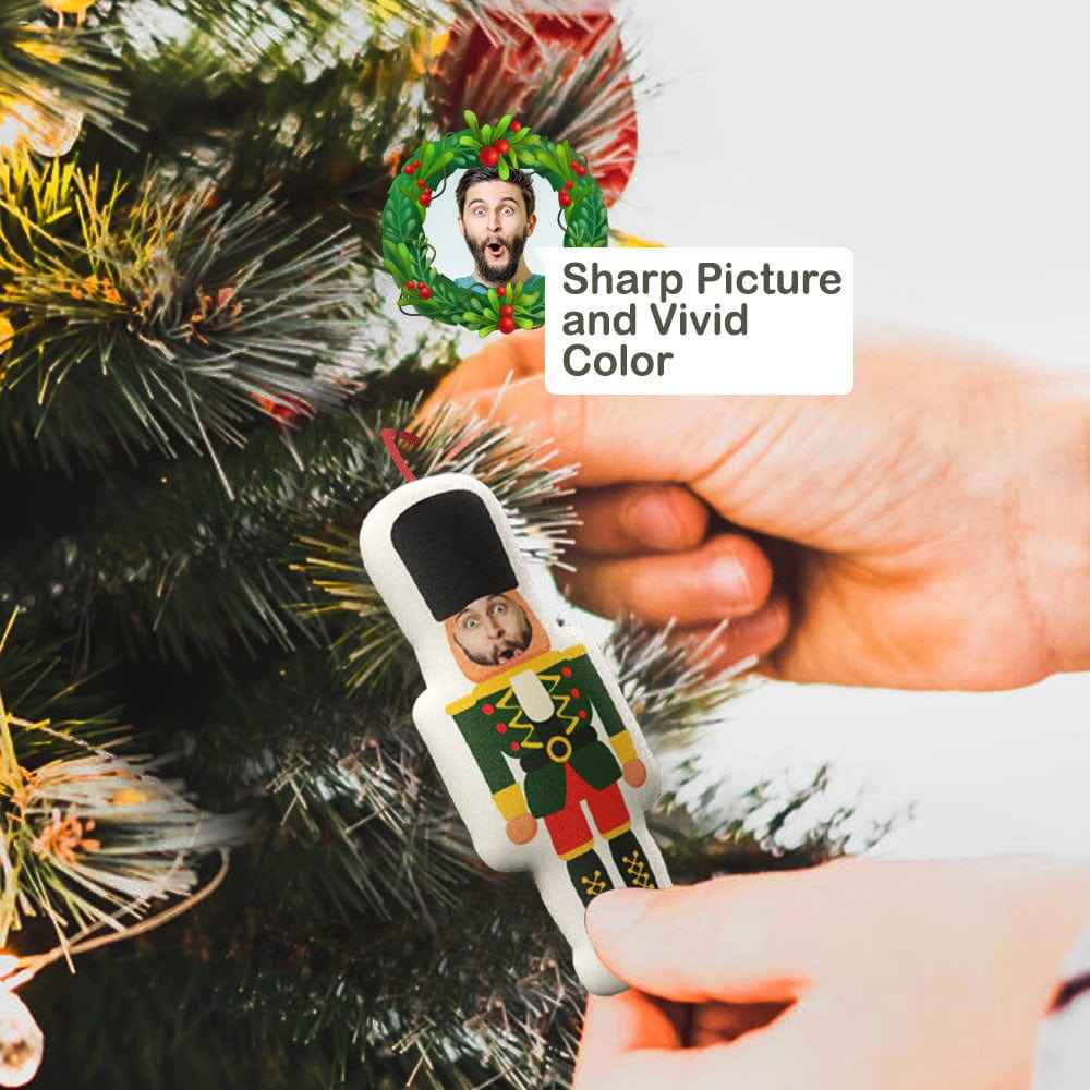 Personalized Christmas Tree Ornament Hanging Doll Decoration for Christmas Gift 3 Pcs