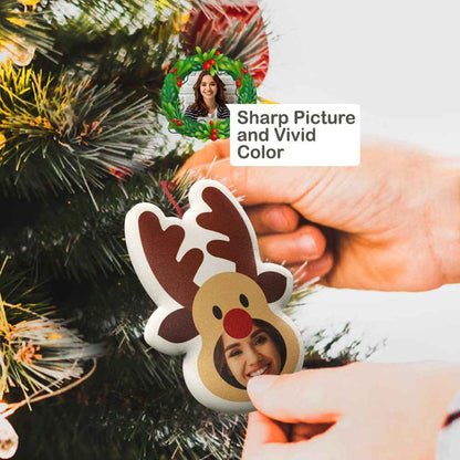 Custom Christmas Tree Ornament Hanging Doll Decoration for Christmas Gift 3 Pcs