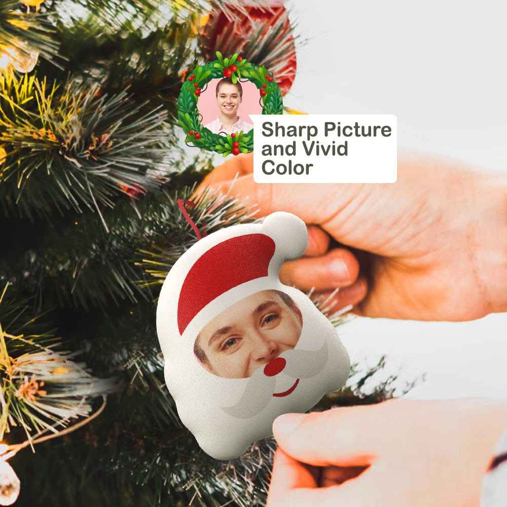 Custom Christmas Tree Ornament Hanging Doll Decoration for Christmas Gift 3 Pcs