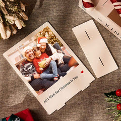 Custom Photo Engraved Ornament Family Commemorate Acrylic Gifts