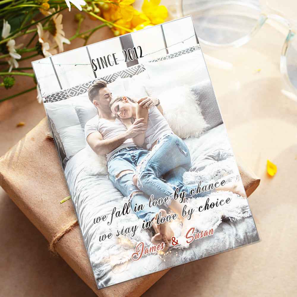 Personalized Stay In Love Custom Photo Led Lamp,Keychain/Plaque/Night Light