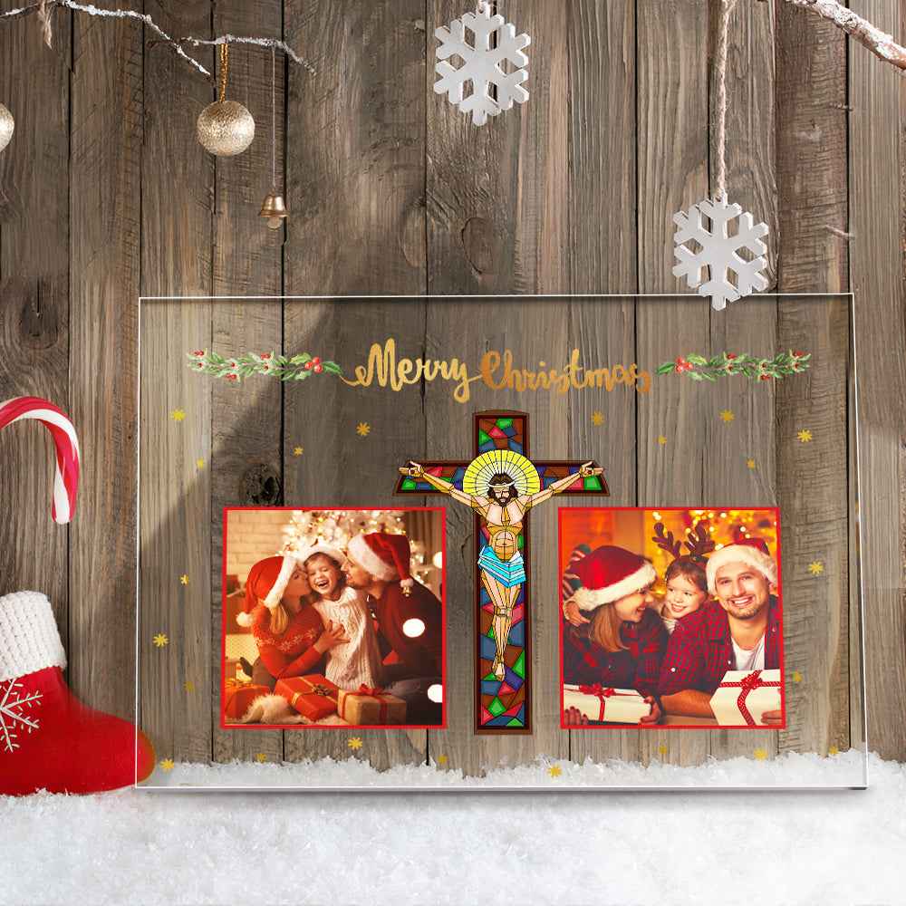 Christmas Plaque Gift Custom Photo Plaque