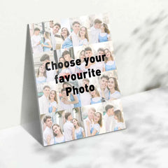 Custom MultiPhoto Plaque Custom Text