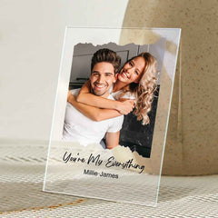 Custom Photo Plaque With Text Personalized Plaque For Lover