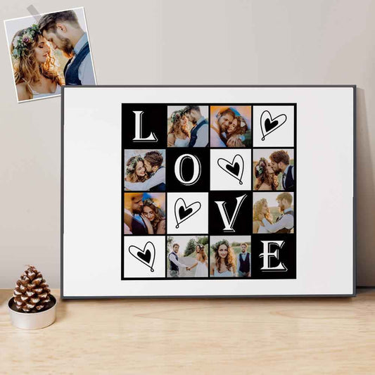 Custom Wall Art Decorative Painting Framed Gift For Couples