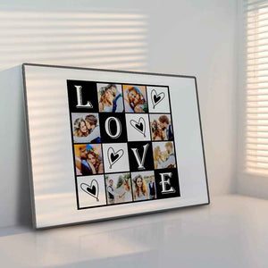 Custom Wall Art Decorative Painting Framed Gift For Couples