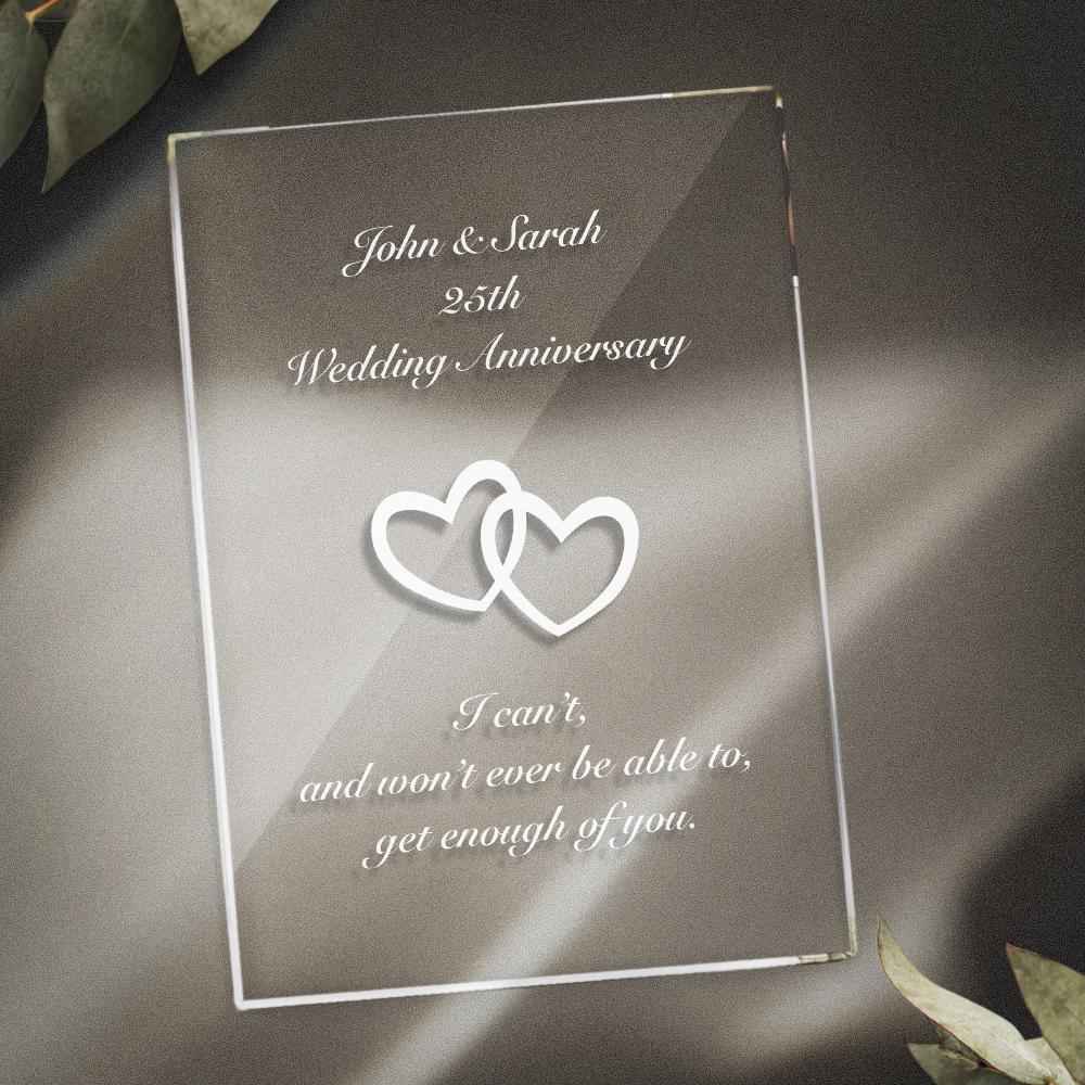 Custom Plaque With Text