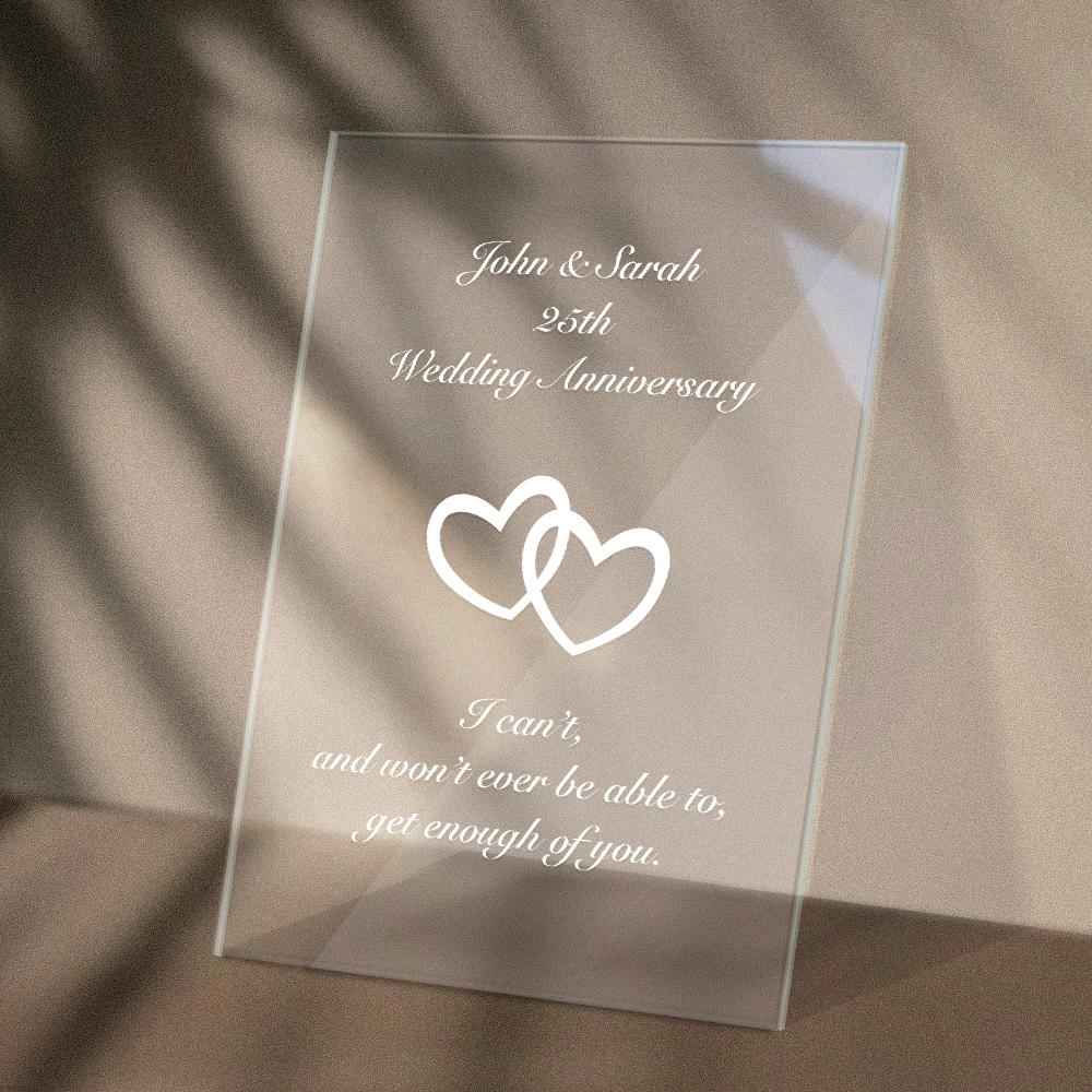 Custom Plaque With Text