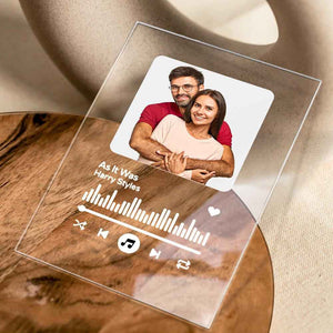 Custom Plaque Memorial Music Plaque Couples Anniversary Gift Love Song Couple Gifts for Him