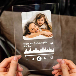 Custom Plaque Memorial Music Plaque Couples Anniversary Gift Love Song Couple Gifts for Him