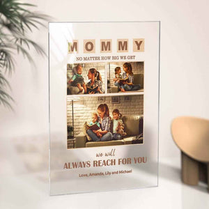 Mother's Day Gift Custom Photo Keychian/Plaque/Night Light For Mom