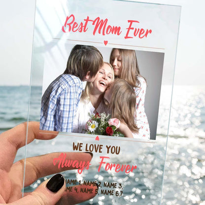 Personalised Mother's Day Gift - Custom Photo Keychain, Plaque & Night Light