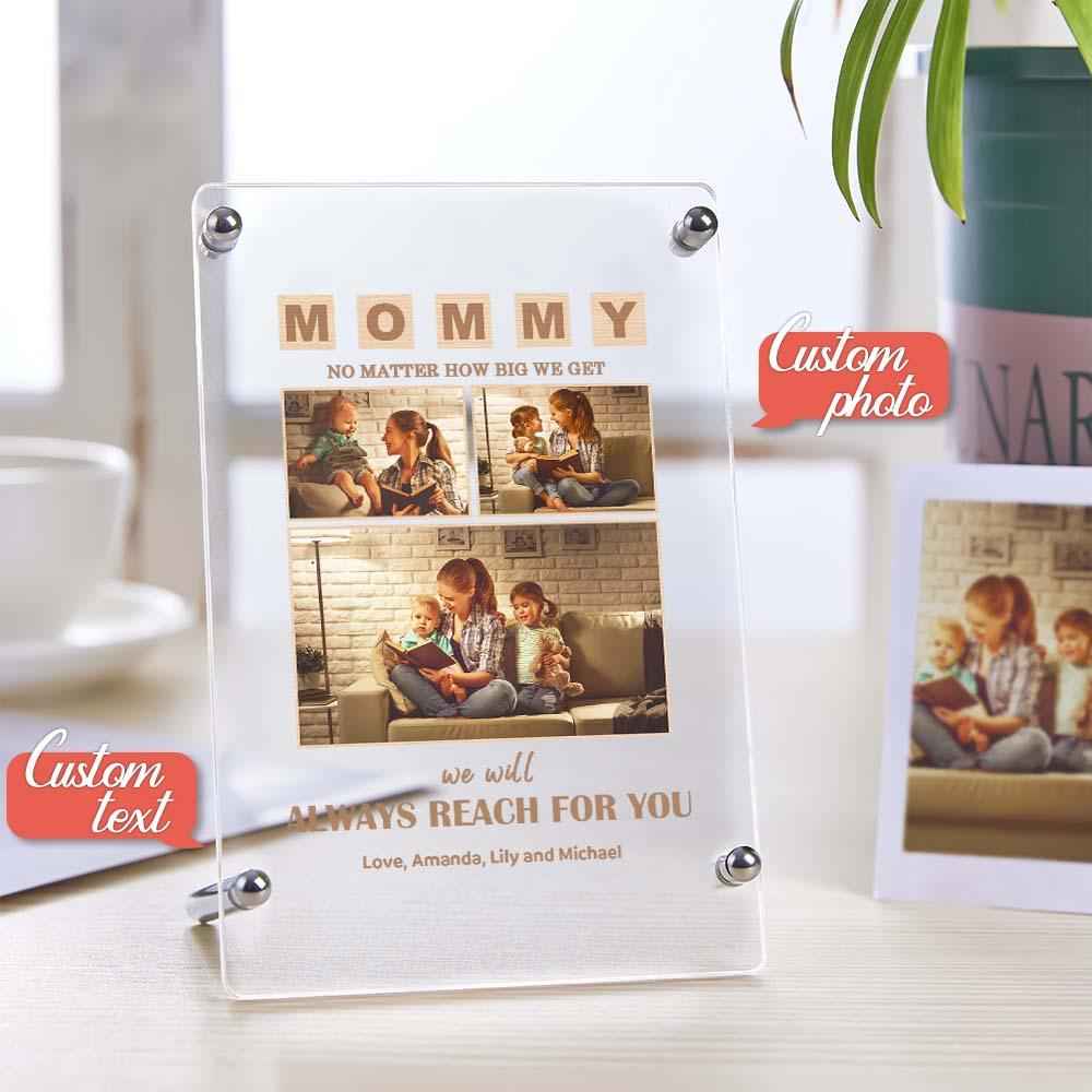 Mother's Day Gift Custom Photo Keychian/Plaque/Night Light For Mom