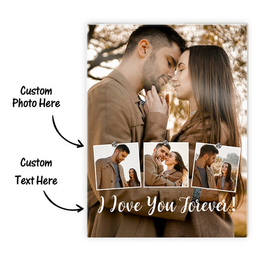 Personalised Photo Frame | Custom Anniversary Gift for Couples | Home Decor