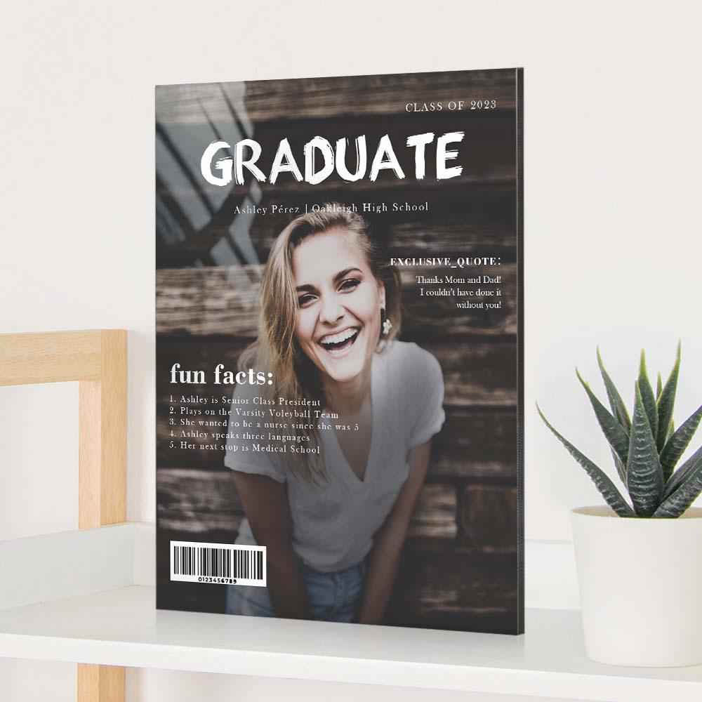 Graduate Magazine Cover Photo