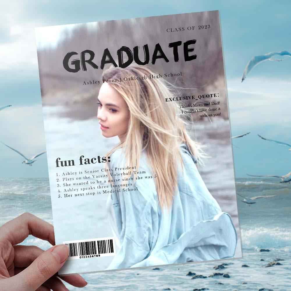 Graduate Magazine Cover Photo