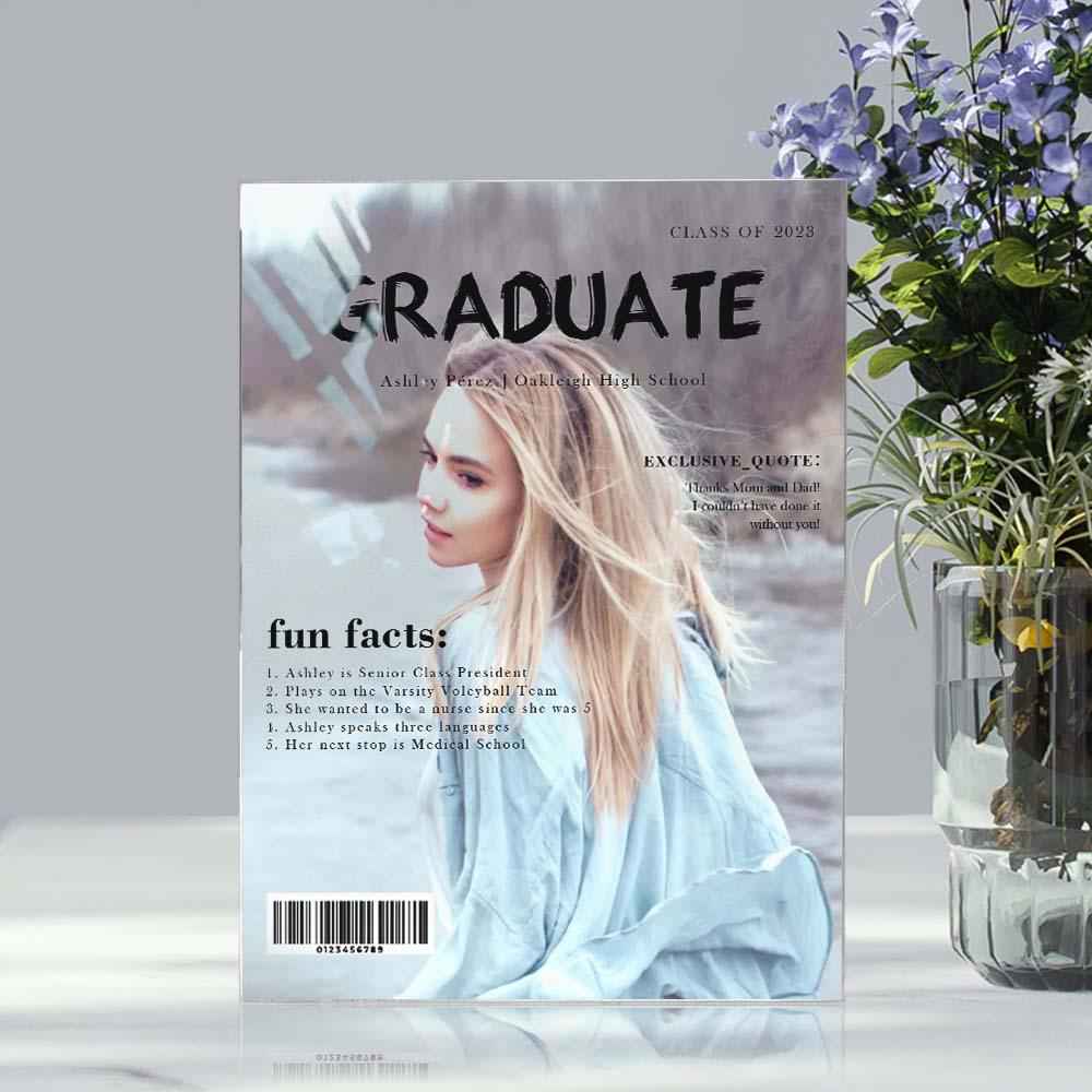 Graduate Magazine Cover Photo
