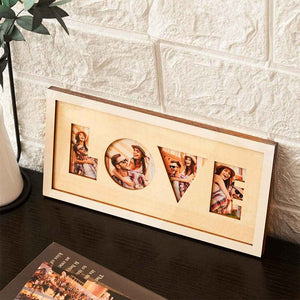 Custom Photo LOVE Wall Sign Personalized Picture Warm Decoration