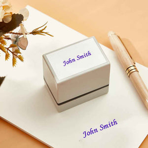 Personalized Name Stamp Custom Signature Stamp Gifts for Teacher