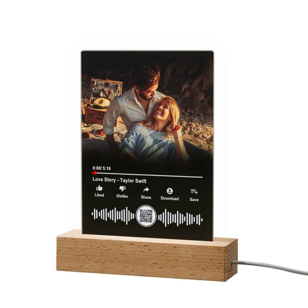 Personalized Music Plaques Photo Plaque Gifts for Couple