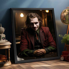 Personalized Face Joker Frame Gifts for Him Custom Portrait from Photo