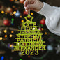 Personalised Christmas Tree Ornaments - Custom Name Wooden Decorations | Holiday Gifts