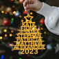 Personalised Christmas Tree Ornaments - Custom Name Wooden Decorations | Holiday Gifts