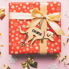 Personalized Funny Pooping Pooches Dog Ornament for Christmas Gifts