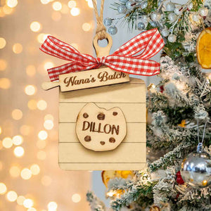 Personalized Family Ornament Custom Family Name Christmas Cookie Ornament Gifts