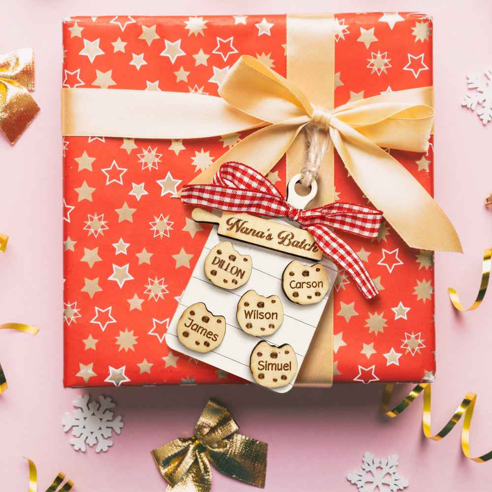 Personalized Family Ornament Custom Family Name Christmas Cookie Ornament Gifts