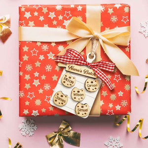 Personalized Family Ornament Custom Family Name Christmas Cookie Ornament Gifts