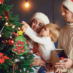 Personalised Name Christmas Shocker Ornament - Custom Family Xmas Keepsake Gift